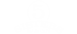 Five Sisters Blues Cafe white logo
